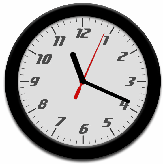 CSS3 Animation - Old School Clock with CSS3 and jQuer