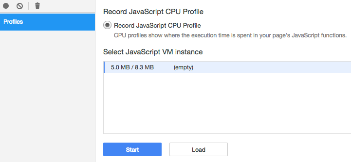 JavaScript Profiler