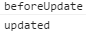 Vue.js Instance Lifecycle - beforeUpdate, updated